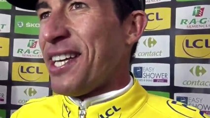 Paris-Nice 2017 - Sergio Henao : "Content et fier de porter le maillot jaune de Paris-Nice