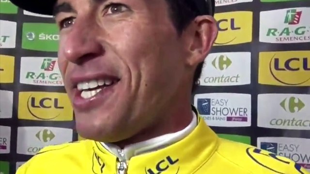 Paris-Nice 2017 - Sergio Henao : Content et fier de porter le maillot jaune de Paris-Nice