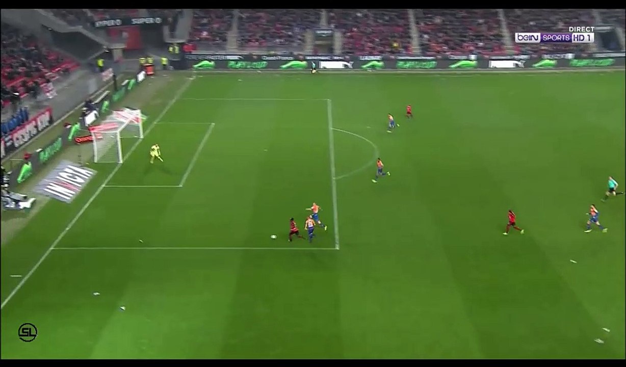 Wesley Said Goal HD - Rennes 1-1 Dijon- 11.03.2017