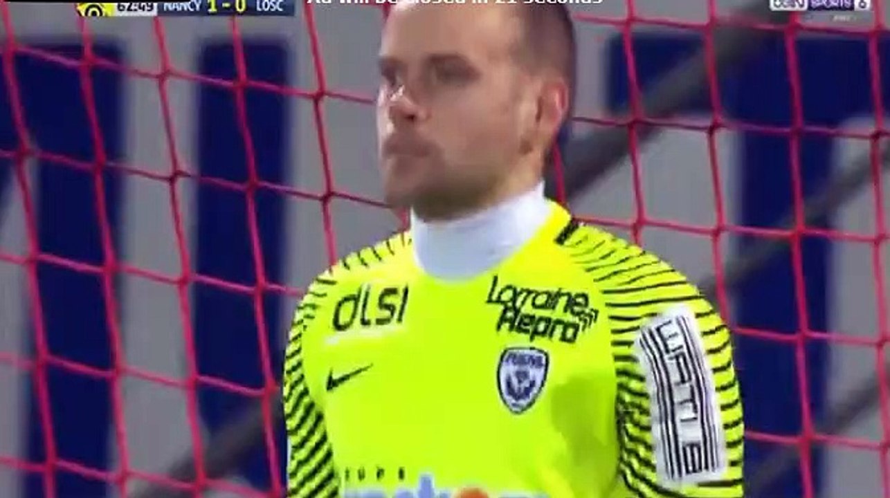 Nicolas De Preville (Penalty) Goal HD - Nancy	1-1	Lille 11.03.2017