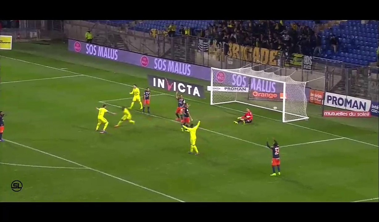 Prejuce Nakoulma Goal HD - Montpellier 1-2 Nantes - 11.03.2017