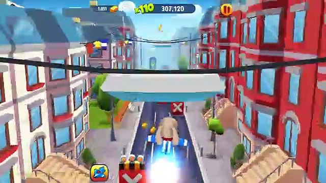 Talking Tom Gold Run iPad Gameplay - Talking Angela VS Talking Ginger VS Talking Ben Ep 2