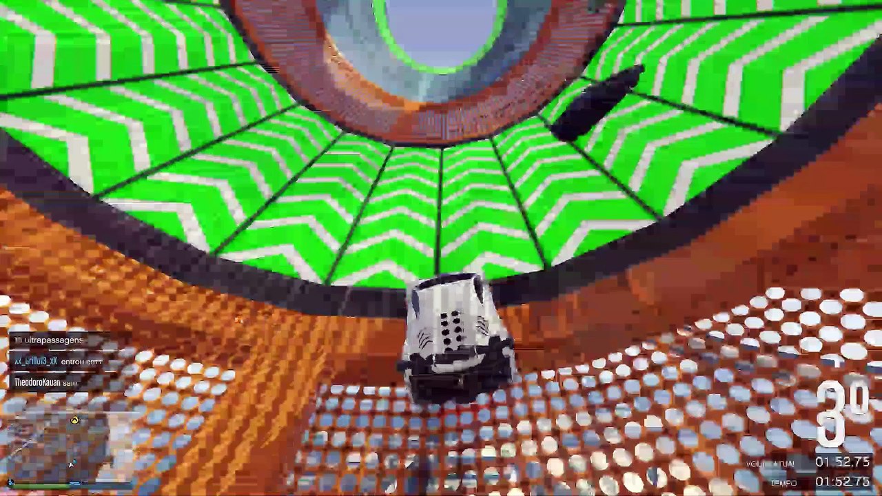 GTA V Online ACROBÁTICA Corrida no Pier