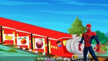 The Fruit Train English 3D Animated Popular Nursery Rhymes For Kids | Popular Lyrics To Le