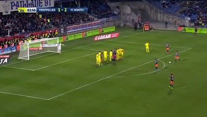 Magnifique coup franc de Boudebouz vs Nantes