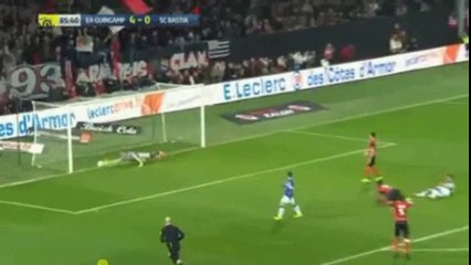 Mendy Goal - Guingamp vs Bastia 5-0 11.03.2017 (HD)