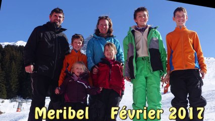 Meribel février 2017 les vacances au ski des enfants