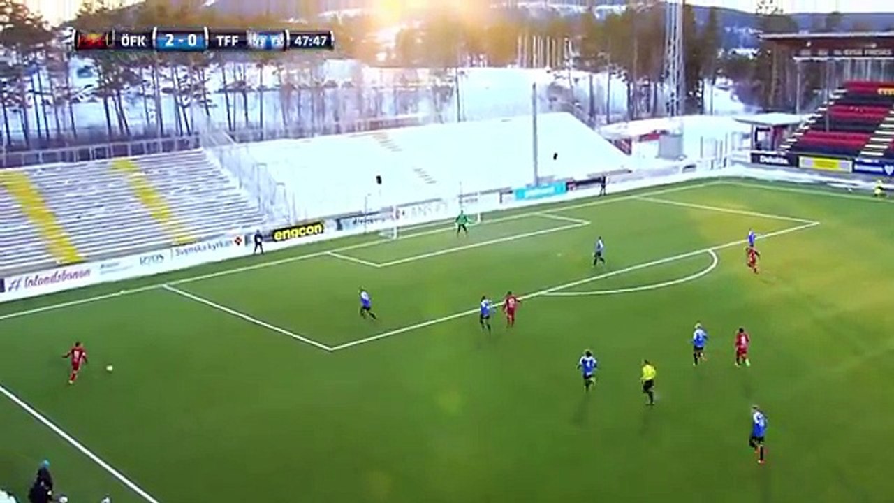 Ostersunds 3:0 Trelleborg (Swedish Cup 11 March)