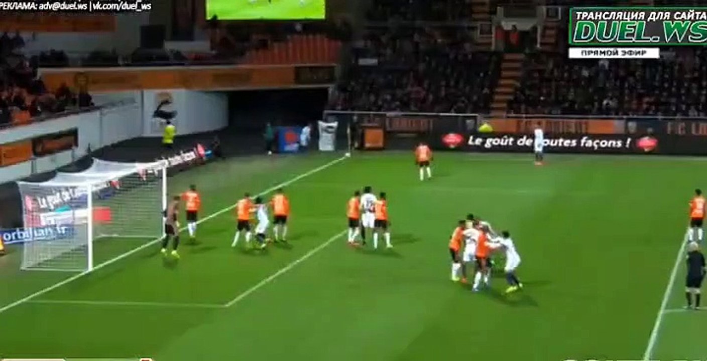 Edinson Cavani GOAL HD -Lorient 0-1 Paris SG 12.03.2017