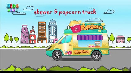 Learning Special Food Trucks and more for kids with tomica トミカ toy story