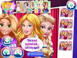 Disney Princess Elsa Anna Ariel Rapunzel Cinderella and Bell Photo Booth Game
