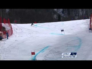 Oscar Antonio Espallargas Juarez (2nd run) | Men's giant slalom visually impaired | Alpine skiing