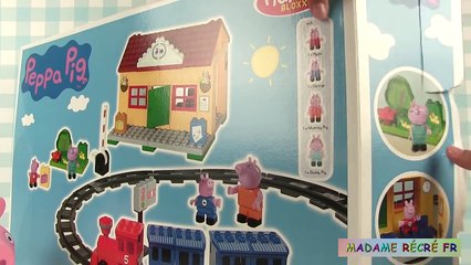 Peppa Pig Jeu de construction Blocs La gare Mega Train Station Blocks