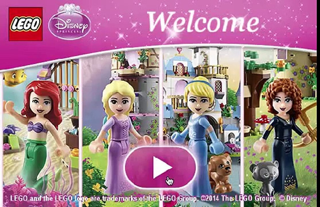 ♥ LEGO Disney Princess Treasure Hunt (New Lego Disney Princess Video Game)