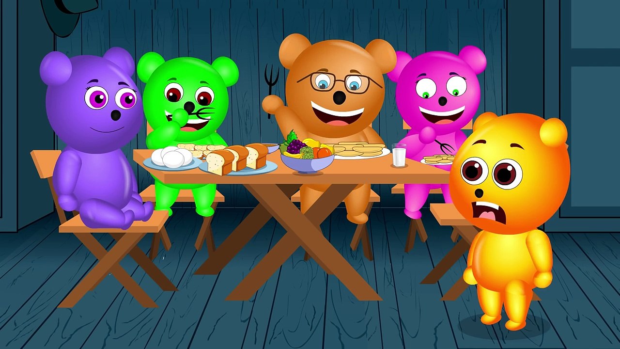 Mega Gummy Bear Crashed from car Not wearing seat belt Finger family