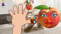 Baby Poems | Peach Cartoon Finger Family Rhymes | Cartoons for Children