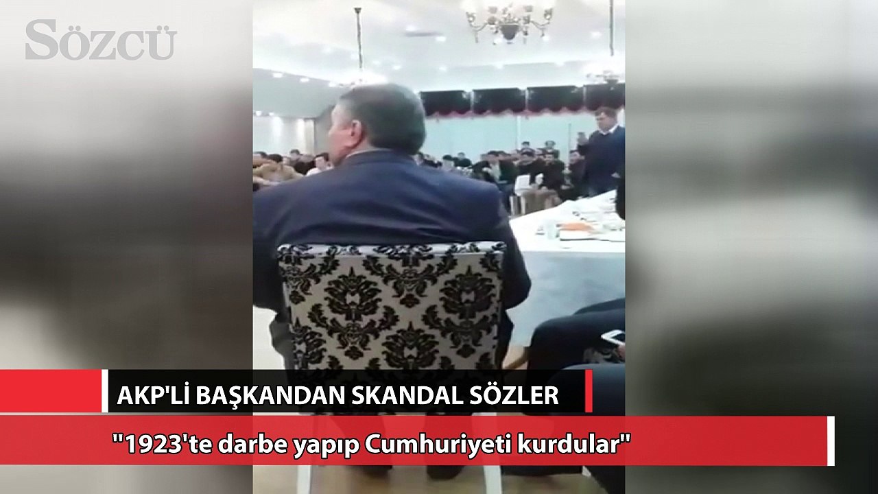 AKP'li Esenyurt Belediye Başkanı: 1923'te darbe yapıp Cumhuriyeti kurdular