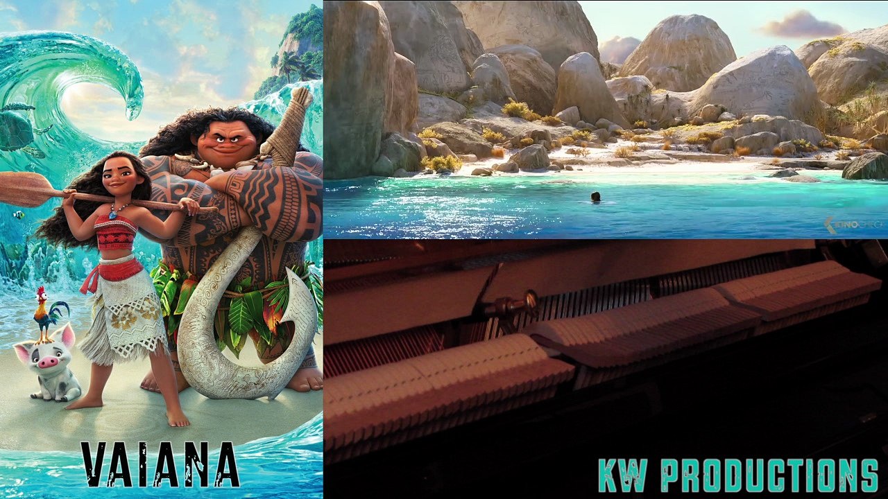 VAIANA - How Far I'll Go (Klavier Cover)