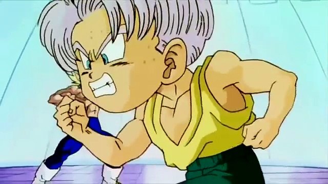 Trunks Turns Super Saiyan For The First Time (Vegeta Trunks Training) Dragon Ball Kai English Dub