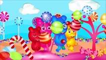 Mega Gummy Bear Body Celebrating New Year Gifts Finger Family Nursery Rhymes For Kids | Su