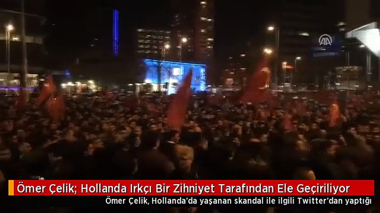 Ömer Çelik: Hollanda Irkçı Bir Zihniyet Tarafından Ele Geçiriliyor