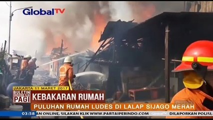 Download Video: Kebakaran Rumah di Kawasan Tambora, Jakarta Barat