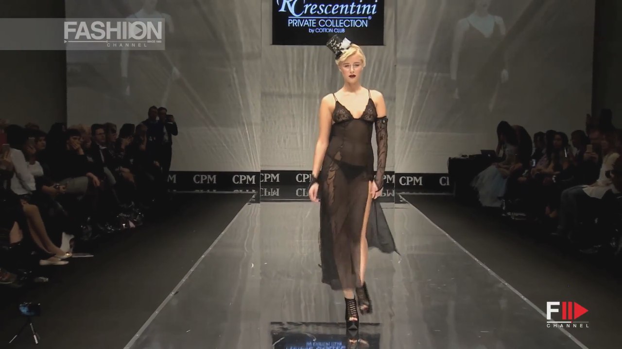 CRESCENTINI Grand Defile Lingerie & Swim - CPM Moscow  Fall Winter 2017 2018