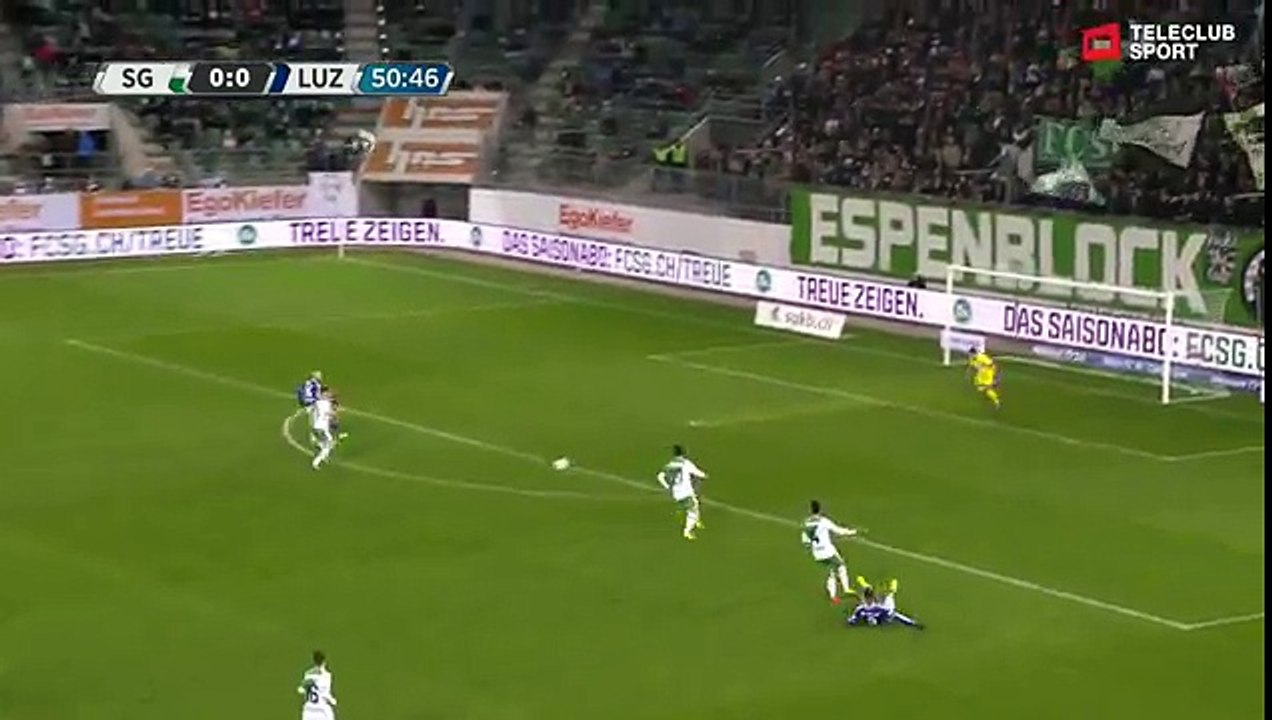 Sankt Gallen 0:1 Luzern (Swiss Super League. 11 March 2017)