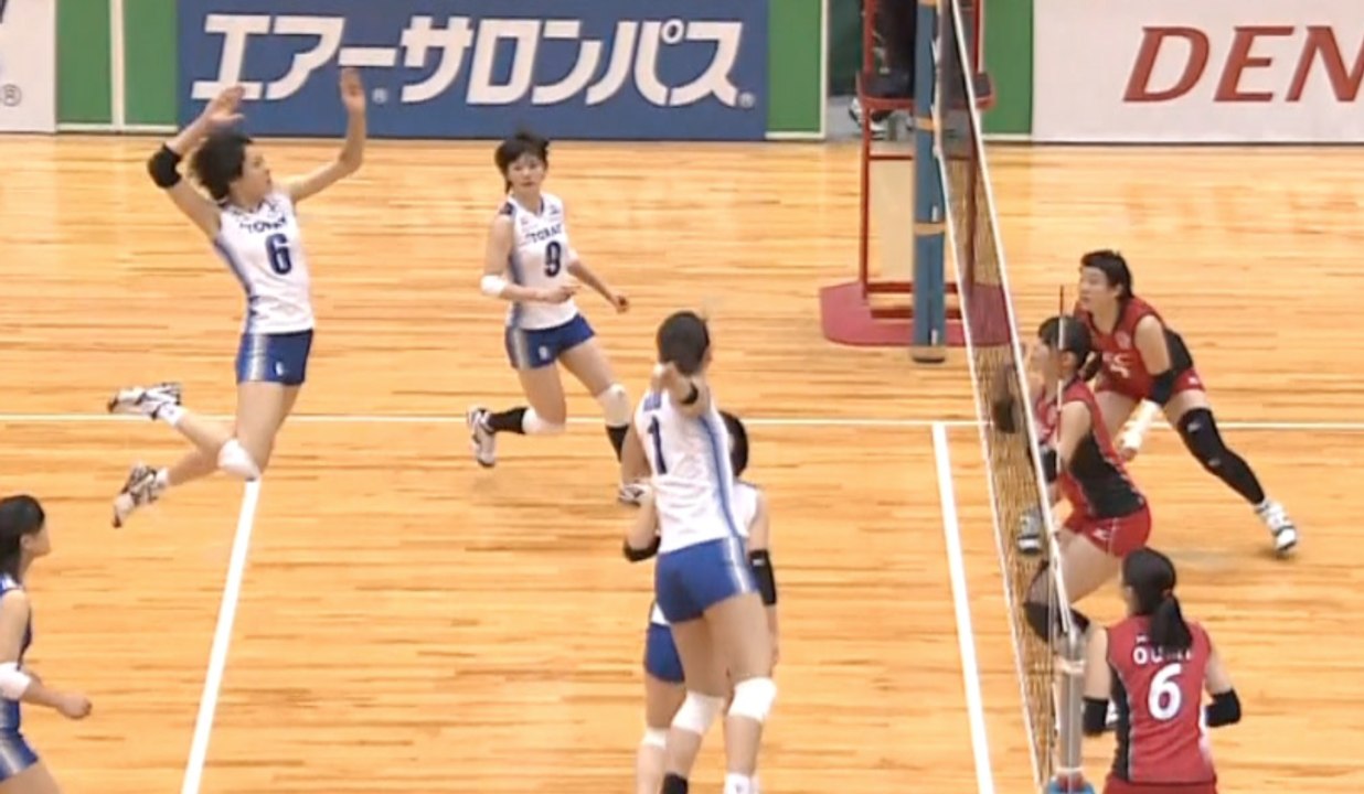 迫田さおりPV23　Saori Sakoda　東レアローズ　VS　NECレッドロケッツ  JTマーヴェラス