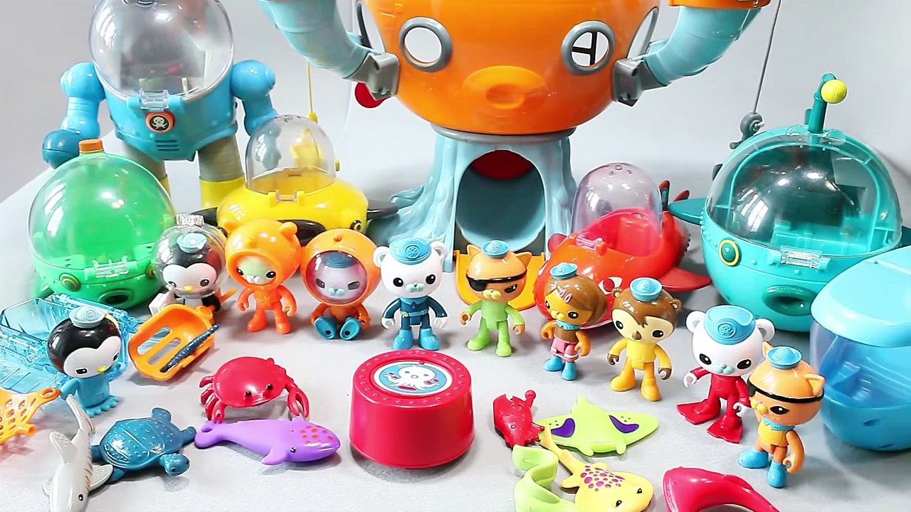 Mundial de Juguetes & Disney Junior Octonauts Octopod & Gup Toys Playset
