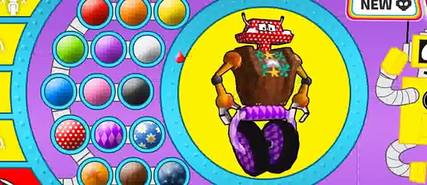 Yo Gabba Gabba Plexs Robot Creation Station Animation Nick Jr Nickjr Cartoon Game Play