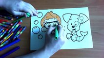 Bubble Guppies New Coloring Pages for Kids Colors Coloring colored markers felt pens penci