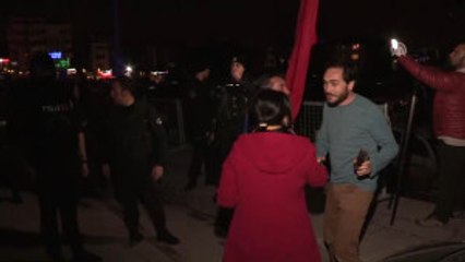 Hollanda'nın Ankara Büyükelçiliği Önündeki Protesto (2)