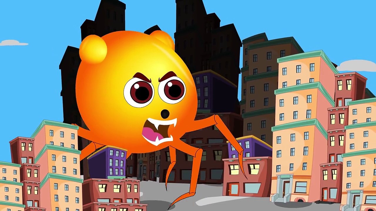 Mega Gummy Bear Scared Of Bees Finger Family Rhyme For Kids Gummy 