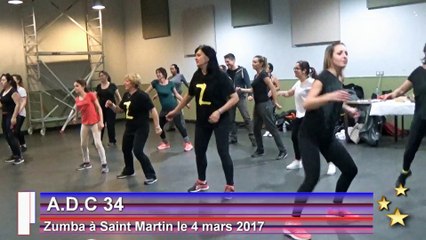 Zumba -  4 mars 2017 - Agde soirée au profit de la SPA de Beziers