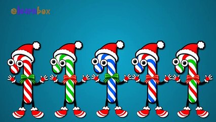Candy Cane Cartoons Animation Singing Finger Family Nursery Rhymes for Preschool Children