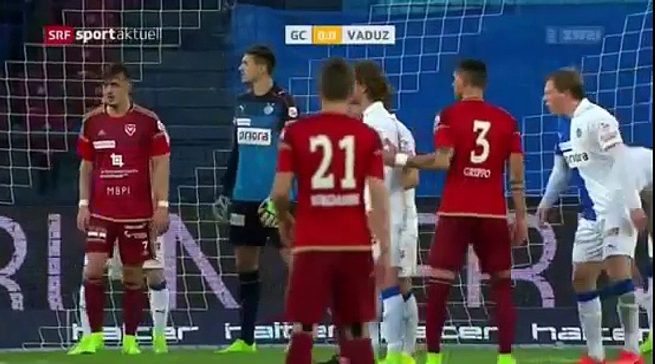 Grasshoppers 1:2 Vaduz  (Swiss Super League. 11 March 2017)