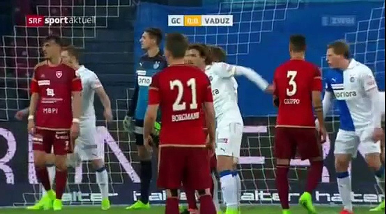 Grasshoppers 0:1 Vaduz  (Swiss Super League. 11 March 2017)