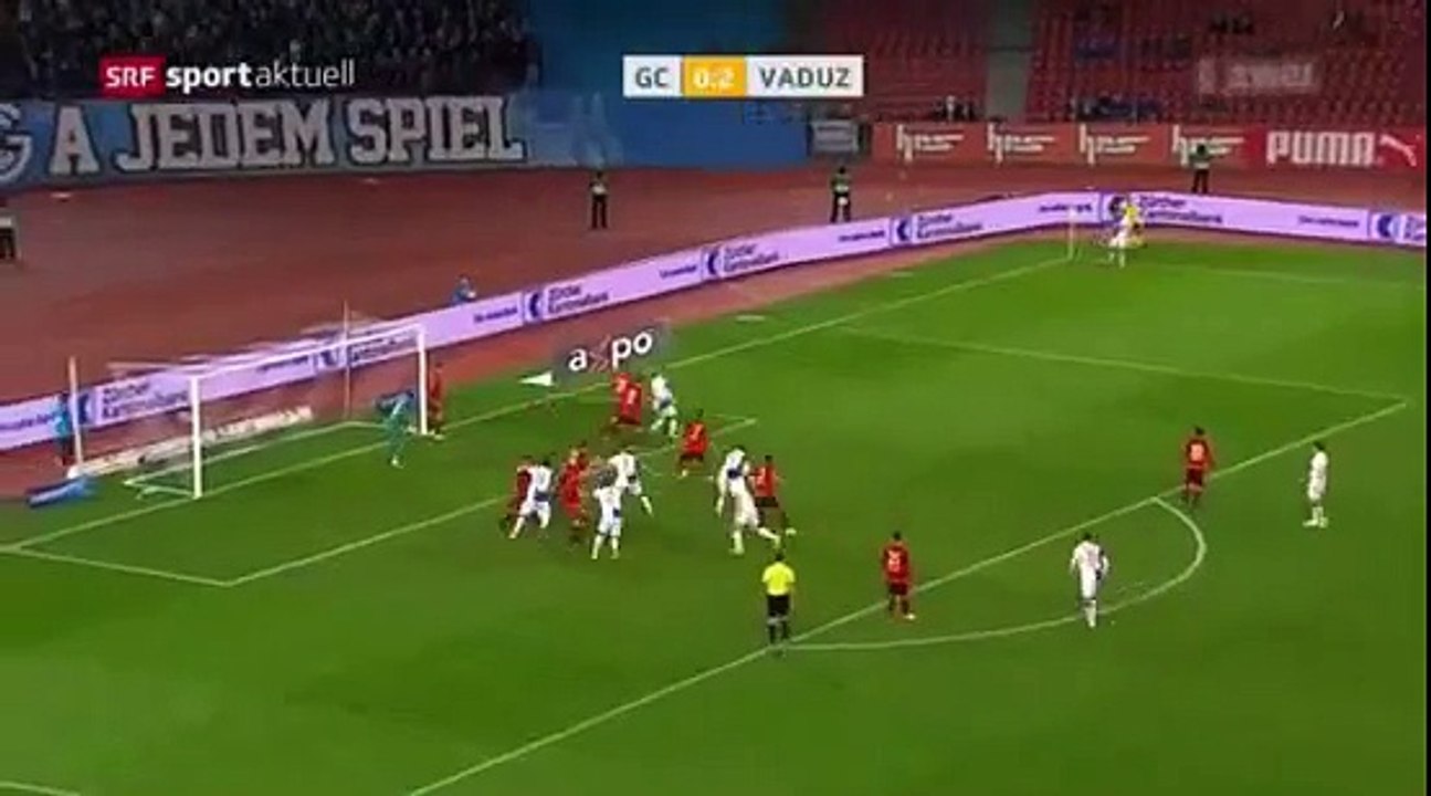 Grasshoppers 1:2 Vaduz  (Swiss Super League. 11 March 2017)