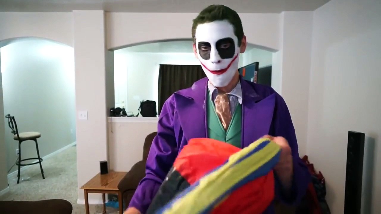 Joker vs Spiderman - In Real Life - Bath Time | SuperHero Movie