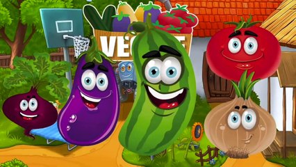 Vegetables Finger Family | Nursery Rhymes From kids Tv