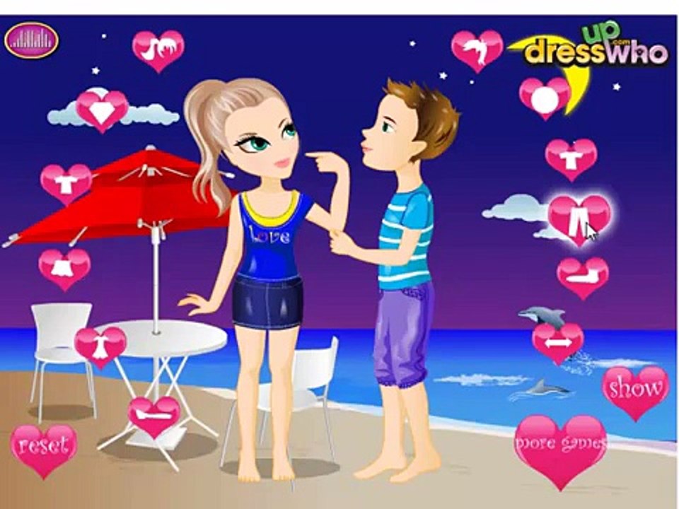 kissing couple dress up game , nice game for childrens , super game for child , best game