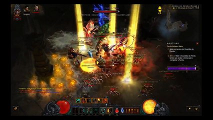 Diablo 3 Ros 2.3 - Bárbaro HotA Igneo Fenda Maior 51 Solo