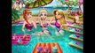 Disney Princess Pool Party Game - Disney Frozen & Tangled Princess Elsa Anna & Rapunzel