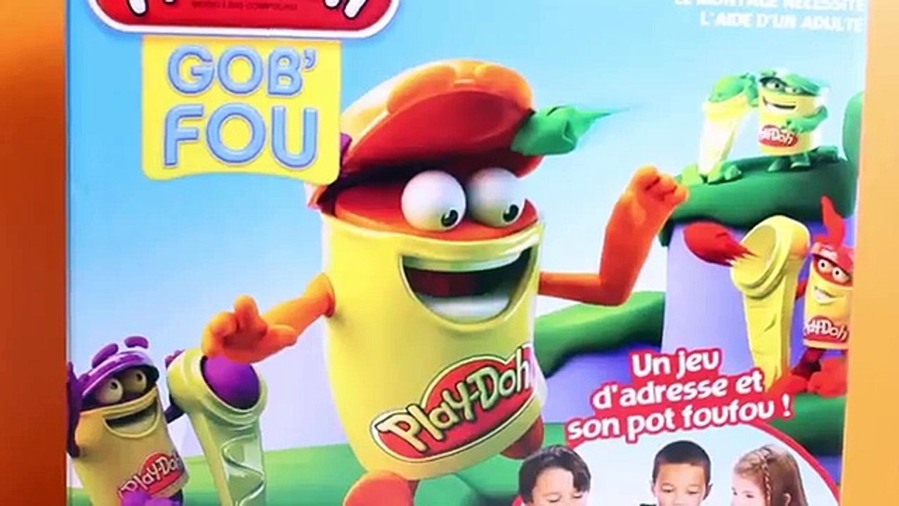 Play Doh Launch Game Play Doh Gob Fou Zampa Bolas Play-Doh Hasbro Toys Review Gumball Mac