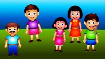 Finger Family Nursery Rhyme | Finger Family Rhymes in 3D | Finger Family Song for Children Kids