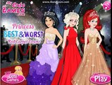 Disney Best & Worst Red Carpet Gowns - Disney Princess Games For Kids