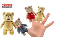 Teddy bear plush Finger Family Nursery ted plüschtier deutsch Bummi teddybär | ToysSurpriseEggs