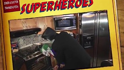 PINK SPIDERGIRL VS DOCTOR FRANKENSTEIN ! DR SPIDERMAN & ELSA SUPERHEROES IN REAL LIFE