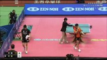 2017全日本卓球選手権男子シングルス準決勝。水谷準VS平野友樹　第３ゲーム